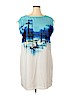 The Limited 100% Polyester Blue Casual Dress Size XL - photo 1