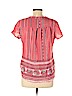 St. John's Bay Red Short Sleeve Blouse Size M (petite) - photo 2