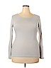 J.Crew 100% Cotton Gray Long Sleeve T-Shirt Size XL - photo 1