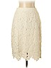 Ann Taylor LOFT 100% Polyester Ivory Casual Skirt Size 16 - photo 1