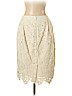 Ann Taylor LOFT 100% Polyester Ivory Casual Skirt Size 16 - photo 2