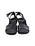 Crocs Solid Black Wedges Size 7 - photo 2