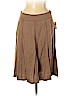 Coldwater Creek 100% Cotton Tan Casual Skirt Size 8 (petite) - photo 1