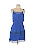 Pixley 100% Rayon Blue Casual Dress Size L - photo 1