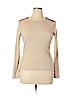 Lauren by Ralph Lauren 100% Cotton Tan Long Sleeve Top Size XL - photo 1