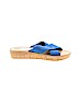 Dolce Vita 100% Leather Blue Sandals Size 7 1/2 - photo 1
