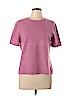 Ann Taylor 100% Cashmere Pink Cashmere Pullover Sweater Size L - photo 1