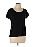 Lands' End Black Short Sleeve T-Shirt Size L (petite) - photo 1