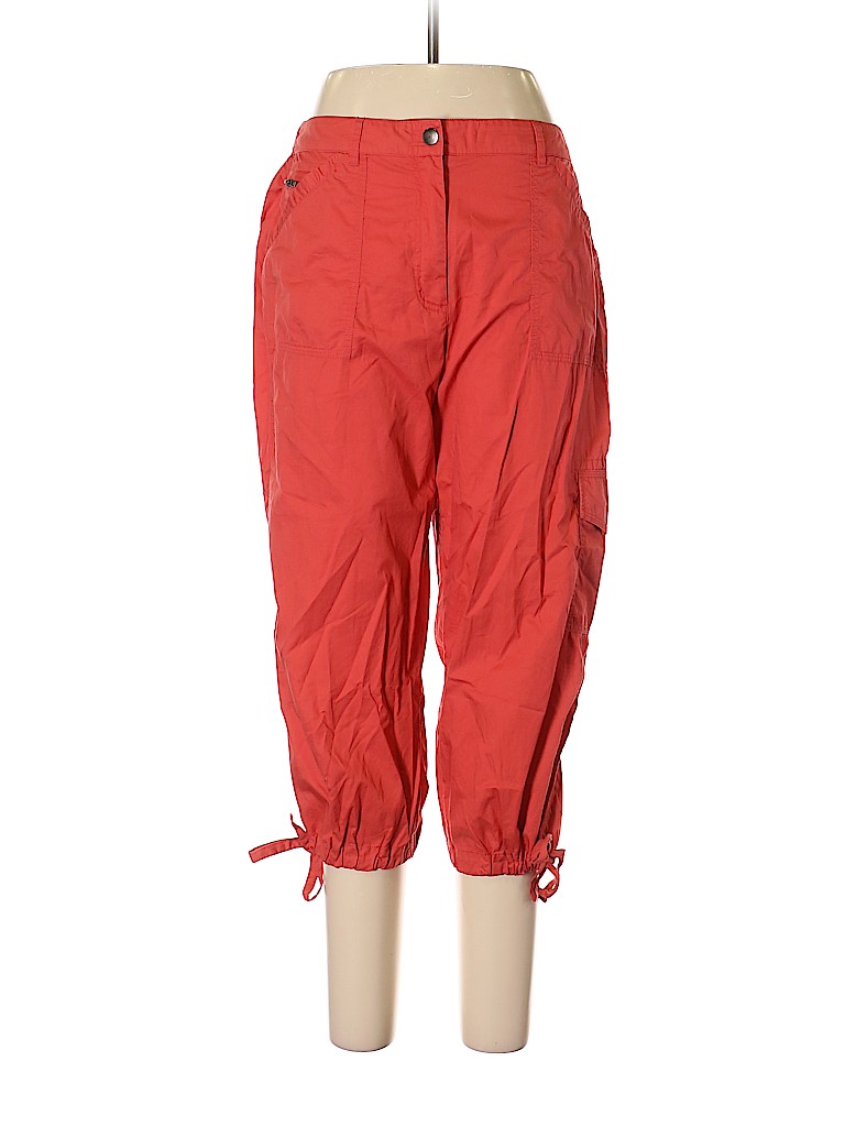 cargo pants with red stripe