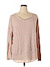 Deletta Pink Long Sleeve Top Size XL - photo 1