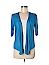 DressBarn 100% Rayon Blue Cardigan Size M - photo 1