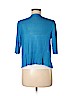 DressBarn 100% Rayon Blue Cardigan Size M - photo 2