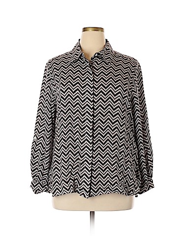 Foxcroft Long Sleeve Blouse (view 1)