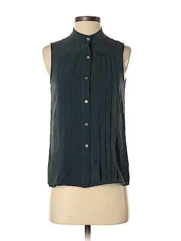 Theory Sleeveless Silk Top (view 1)