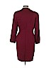 Tahari Burgundy Coat Size 8 (petite) - photo 2