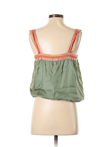 Chelsea Flower Sleeveless Silk Top (view 2)