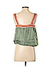 Chelsea Flower 100% Silk Green Sleeveless Silk Top Size S - photo 2