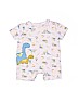 First Impressions 100% Cotton White Short Sleeve Outfit Size 0-3 mo - photo 1