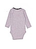 Carter's 100% Cotton Gray Long Sleeve Onesie 0-3 MO / 3 MO - photo 2