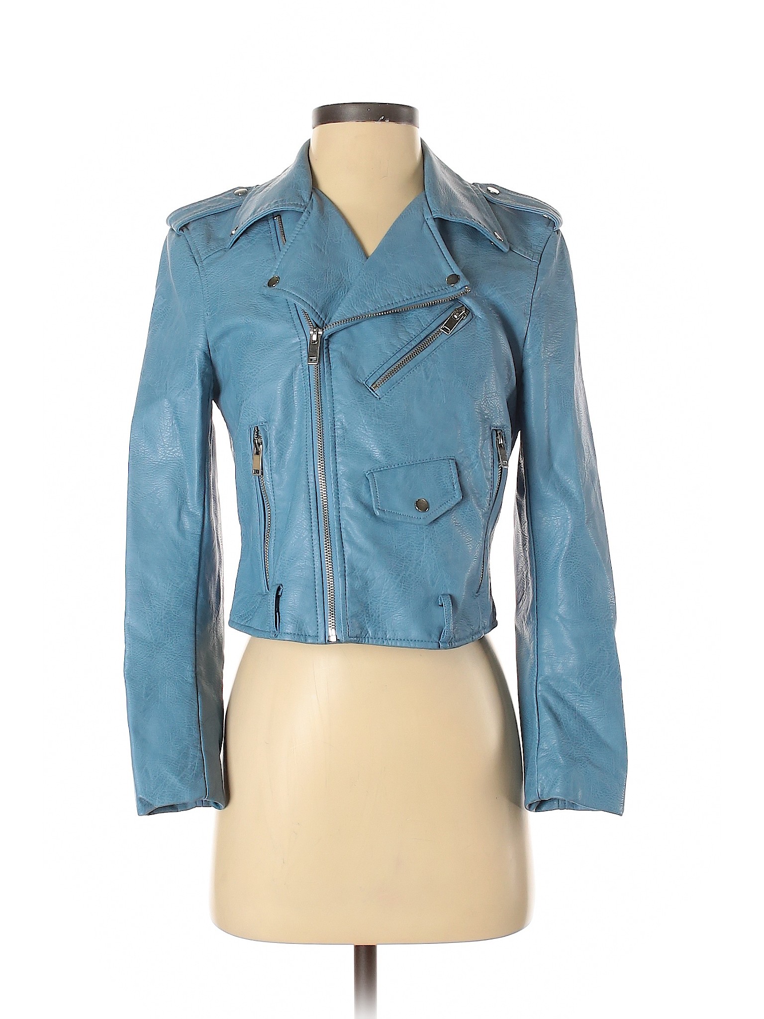 Faux Leather Jacket