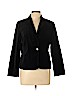 Notations 100% Cotton Black Blazer Size L (petite) - photo 1