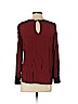 Old Navy 100% Rayon Red Long Sleeve Blouse Size S (petite) - photo 2