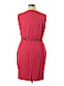 Calvin Klein 100% Polyester Pink Casual Dress Size 14 - photo 2