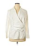 Talbots 100% Cotton White Long Sleeve Blouse Size 18 - photo 1