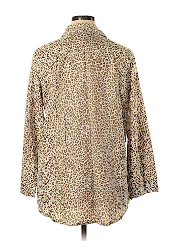 Chico's Long Sleeve Button-Down Shirt (view 2)