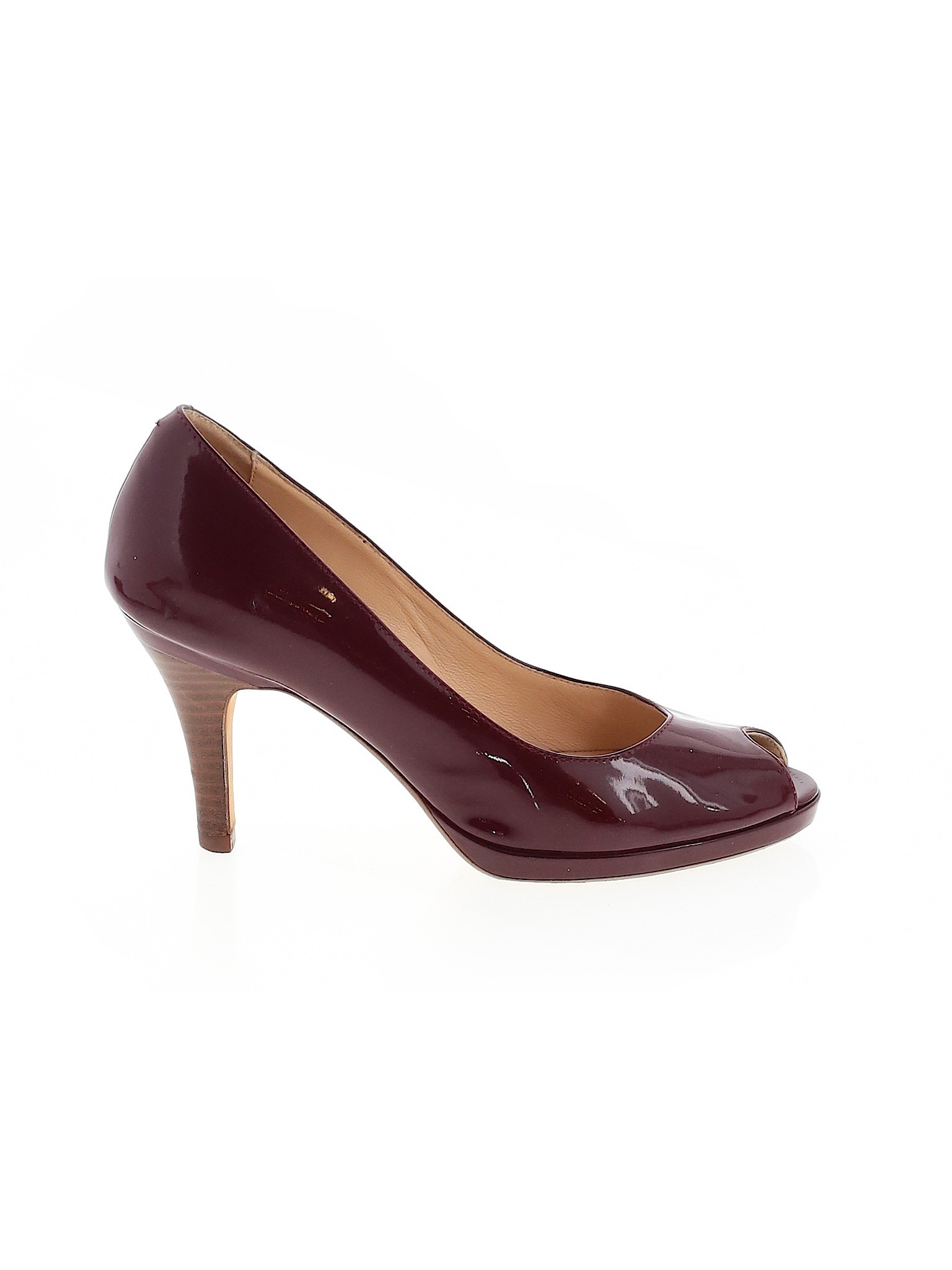 cole haan red patent leather pumps