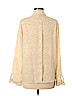 The Limited 100% Polyester Tan Long Sleeve Blouse Size M - photo 2