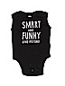 Old Navy 100% Cotton Black Short Sleeve Onesie Size 3-6 mo - photo 1
