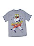The Children's Place 100% Cotton Gray Short Sleeve T-Shirt Size 7 - 8 - photo 1