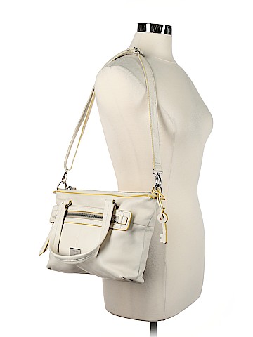 Fossil Leather Satchel (view 2)