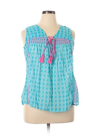 Crown & Ivy Sleeveless Blouse (view 1)