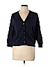Lands' End 100% Cotton Blue Cardigan Size XL - photo 1