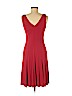 Ralph Lauren Black Label 100% Viscose Red Casual Dress Size 6 - photo 2