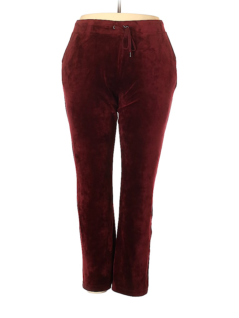 gloria vanderbilt velour sweatpants