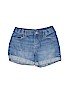 The Children's Place 100% Cotton Solid Blue Denim Shorts Size 10 - photo 1