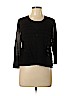 Eileen Fisher Black Cardigan Size L (petite) - photo 1