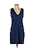 Cuyana Solid Blue Cocktail Dress Size S - photo 1