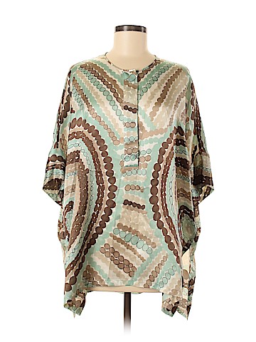 Lafayette 148 New York Short Sleeve Blouse (view 1)