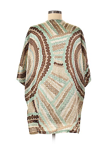 Lafayette 148 New York Short Sleeve Blouse (view 2)