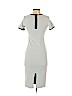 Bar III 100% Polyester White Casual Dress Size S (petite) - photo 2