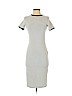 Bar III 100% Polyester White Casual Dress Size S (petite) - photo 1