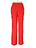St. John Red Casual Pants Size 2 - photo 1