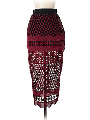 Self-Portrait Casual Skirt (view 1)