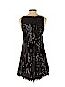 Alice + Olivia 100% Silk Black Cocktail Dress Size S - photo 2