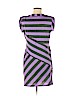 Nine West Purple Casual Dress Size 8 (petite) - photo 2