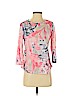 Allison Daley 100% Polyester Pink 3/4 Sleeve Top Size P (petite) - photo 1